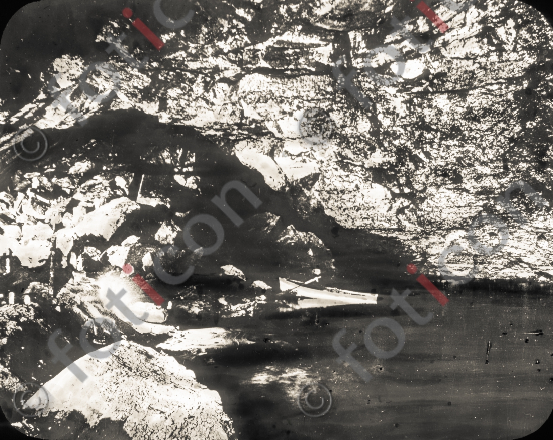 Schauhöhle Heimkehle I Heimkehle show cave - Foto foticon-simon-168-056-sw.jpg | foticon.de - Bilddatenbank für Motive aus Geschichte und Kultur